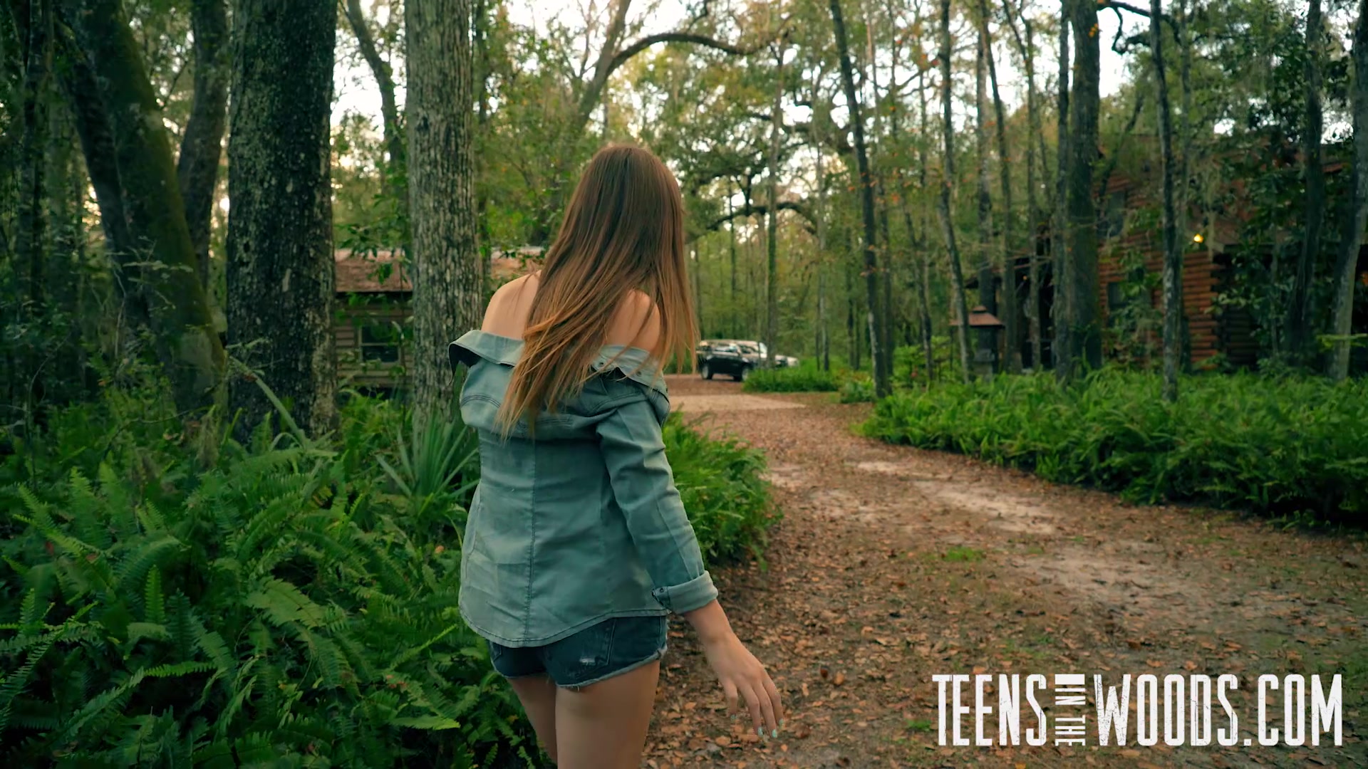 Teen in the woods porn