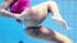 Marvelous girl Zlata filmed swimming naked underwater