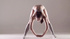 Hot gymnast stretches wearing nothing but long socks